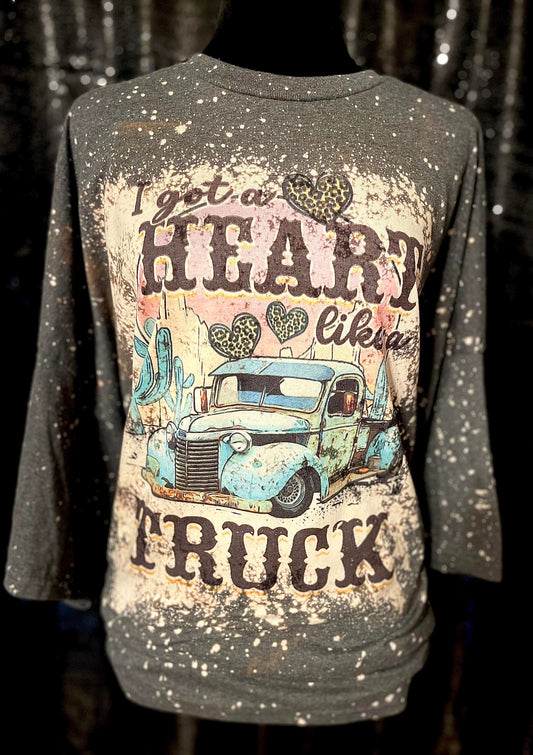 heart like a truck Tshirt